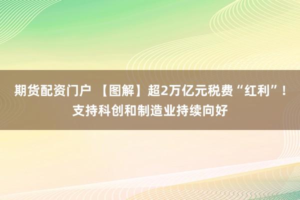 期货配资门户 【图解】超2万亿元税费“红利”！支持科创和制造业持续向好