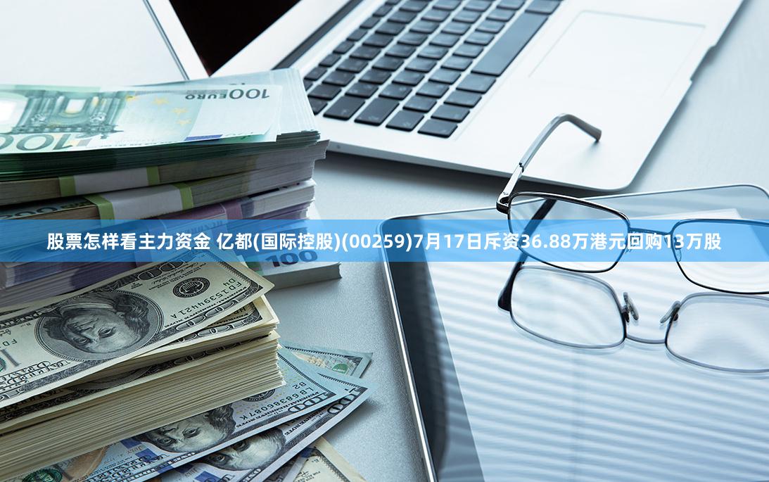 股票怎样看主力资金 亿都(国际控股)(00259)7月17日斥资36.88万港元回购13万股
